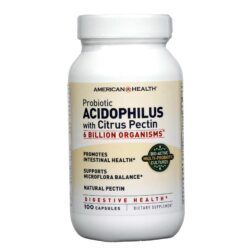 American Health Acidophilus com Pectina – 100 Cápsulas: Saúde Intestinal e Imunidade no Brasil