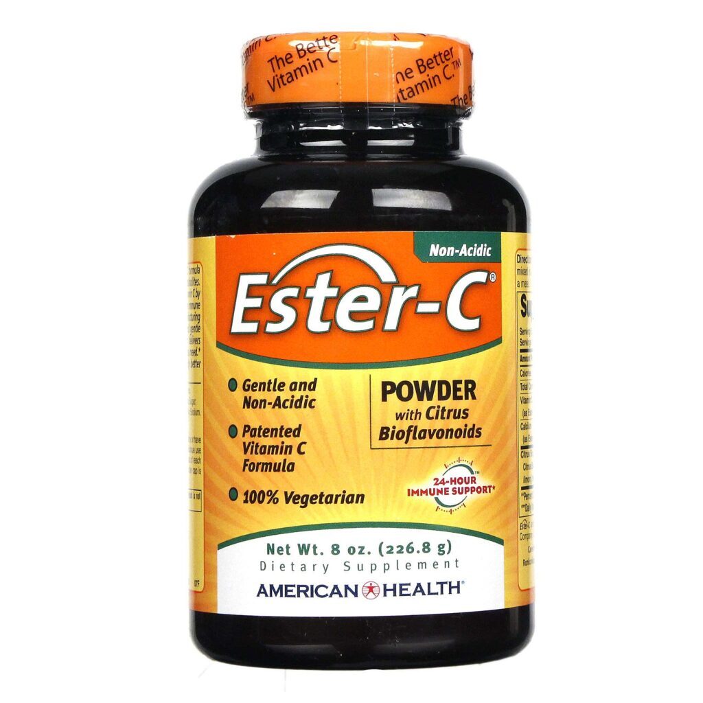 Vitamina C Ester C® em Pó American Health com Citrus Bioflavonóides - 226,8g