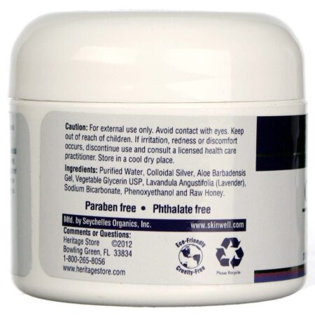 Bálsamo de Prata Coloidal Heritage Products 60g: Solução Pura para Bem-Estar e Higiene - Imagem 2