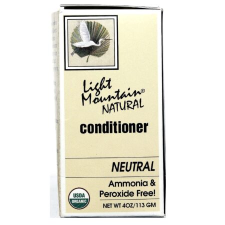 Light Mountain, Condicionador Neutro - 113 g (4 oz) - Image 4