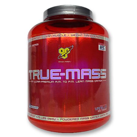 BSN, True Mass®, Sabor Sorvetede Baunilha - 2610 g (5,75 lbs)