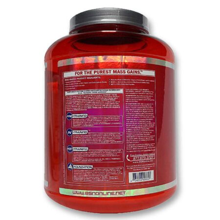 BSN, True Mass®, Sabor Sorvetede Baunilha - 2610 g (5,75 lbs) - Image 3