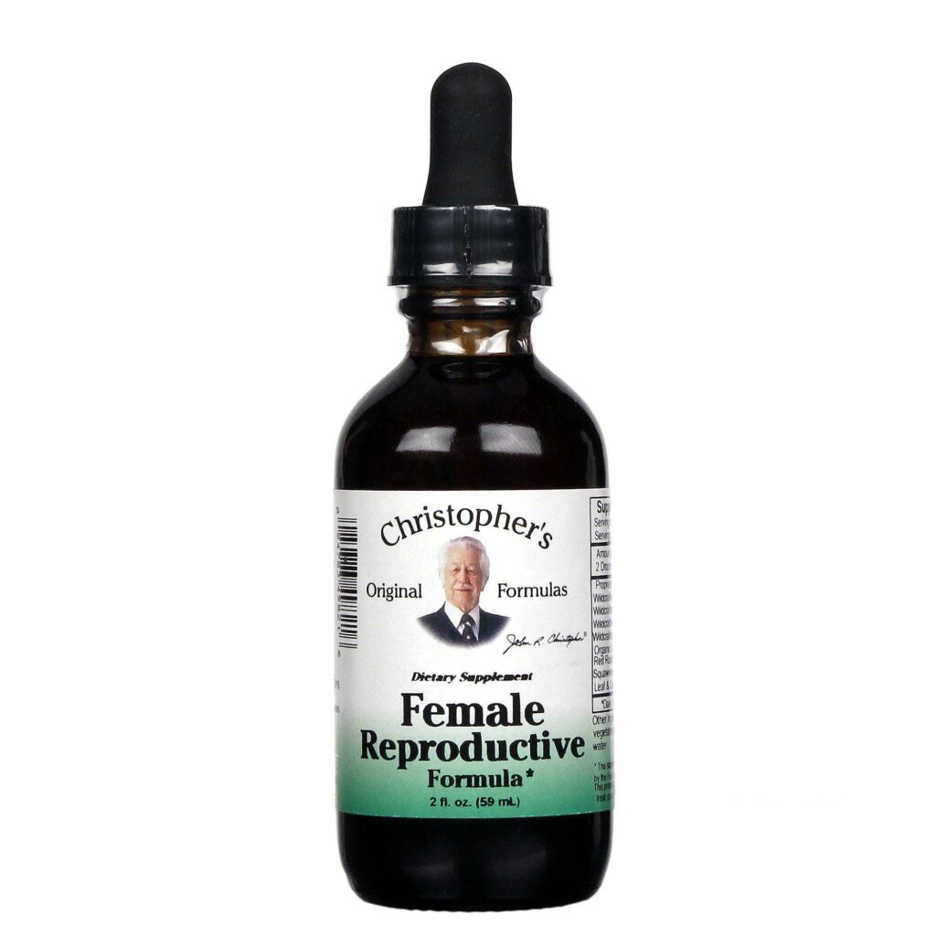 Dr. Christophers Fórmula Reprodutiva Feminina Líquido 59ml - Suporte ao Bem-Estar Hormonal