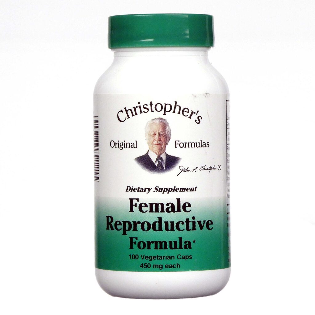 Dr. Christophers Fórmula Reprodutiva Feminina - 100 Cápsulas para Saúde Hormonal