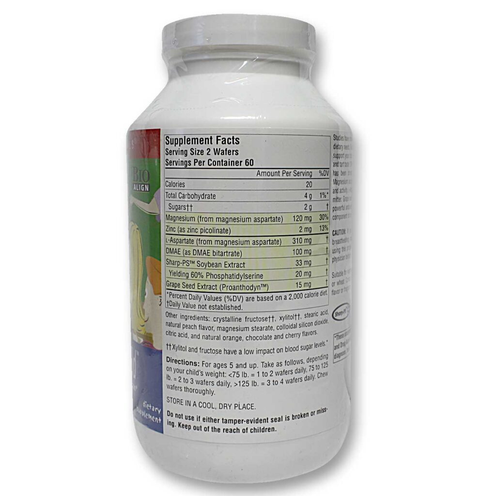 Source Naturals Attentive Child™: Suplemento para Foco e Concentração Infantil - 120 Pastilhas Mastigáveis - Imagem 2