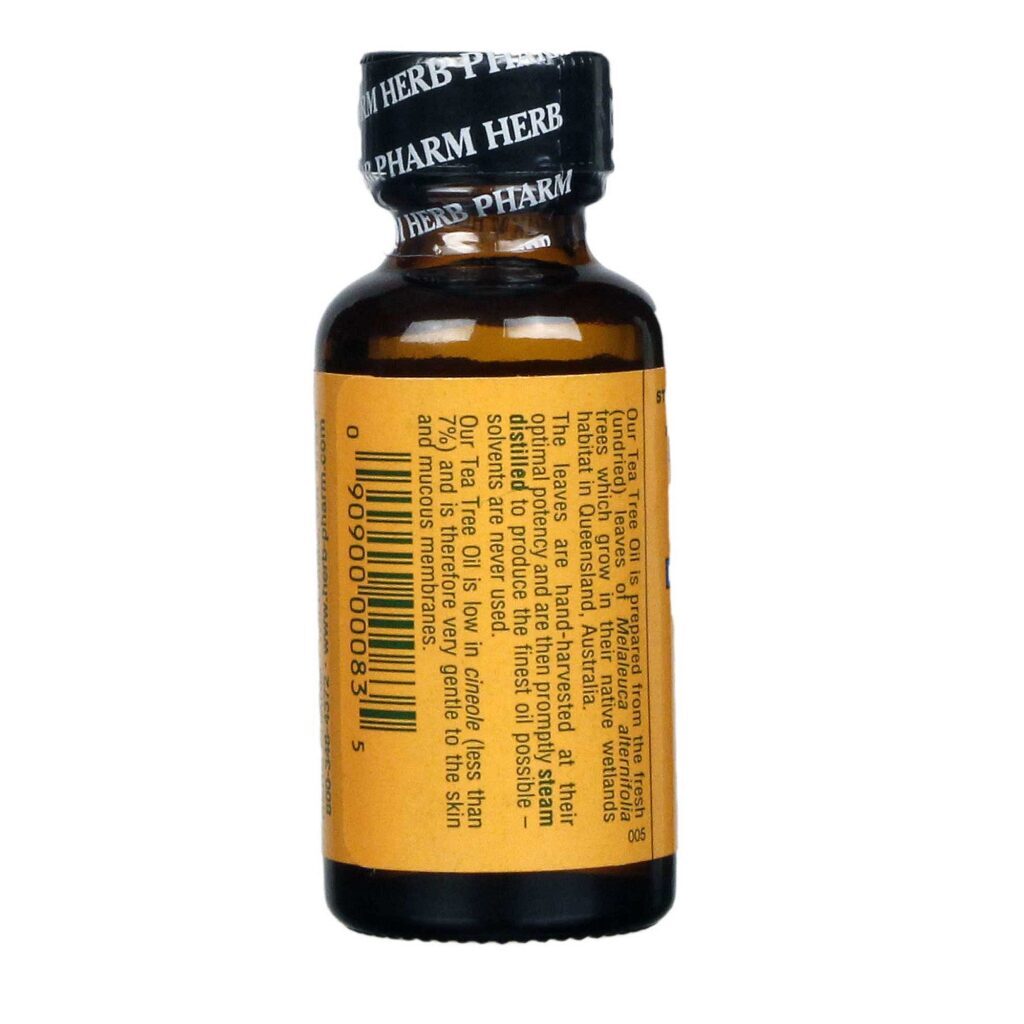 Óleo de Melaleuca Herb Pharm - 29.6 ml (1 fl oz) - Puro e Natural - Imagem 3