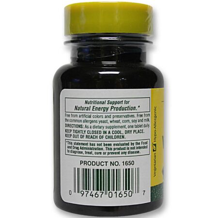 Nature's Plus, Vitamina B-6 100 mg - 90 Tabletes - Image 3