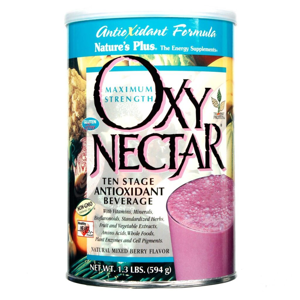Nature's Plus Oxy-Nectar® - Suplemento Energético e Refrescante 594 g