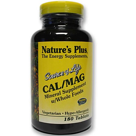 Nature's Plus, Source of Life® Cal / Mag - 180 Tabletes