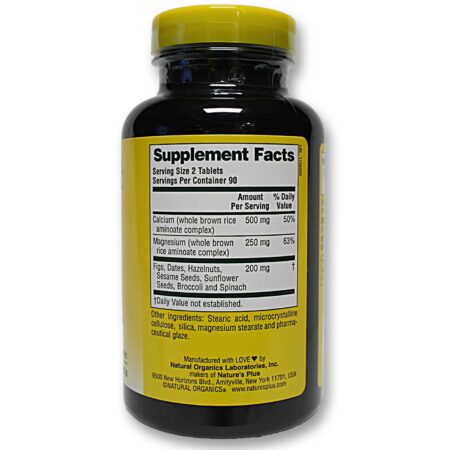 Nature's Plus, Source of Life® Cal / Mag - 180 Tabletes - Image 2