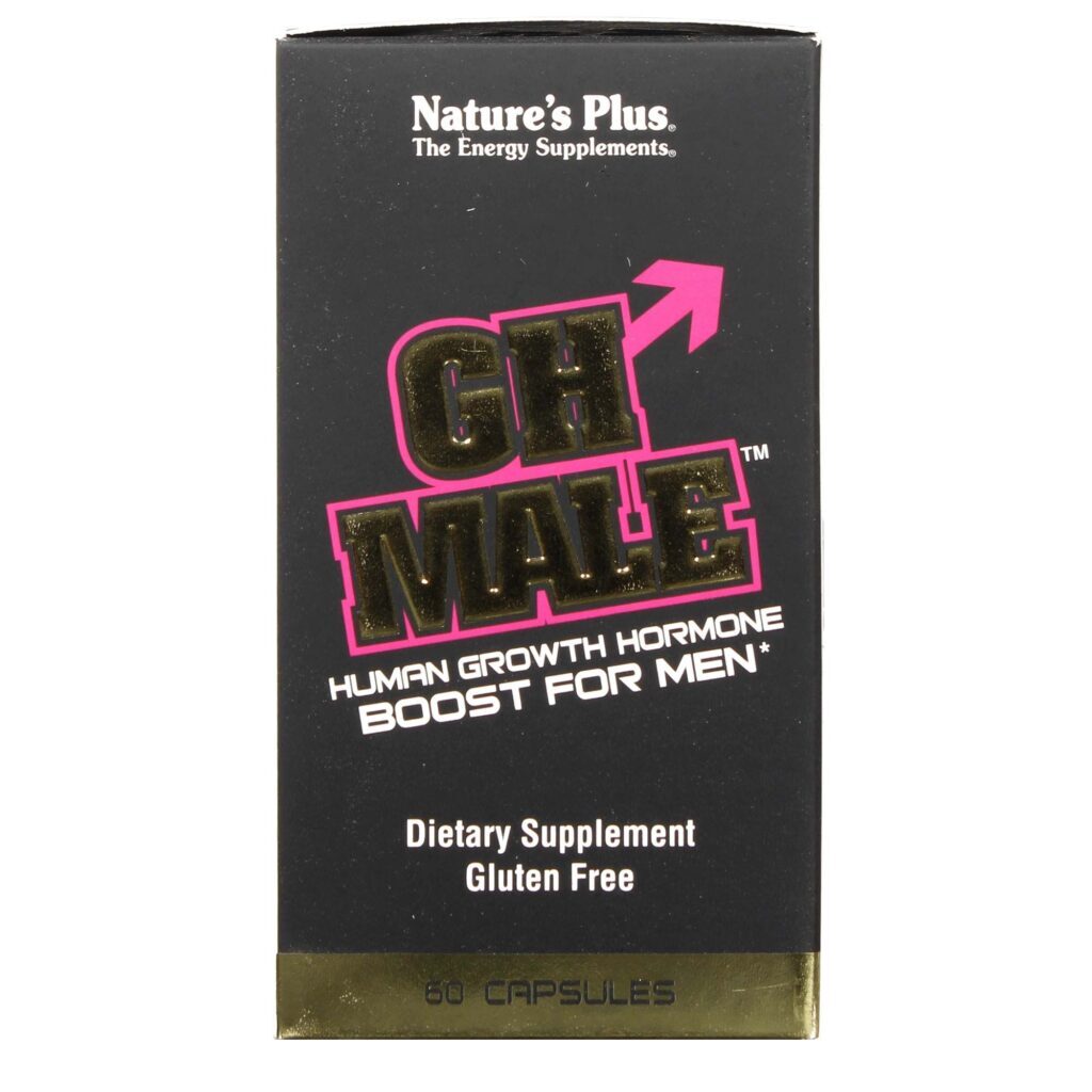 GH Male™ Nature's Plus - Hormônio do Crescimento para Homens - 60 Cápsulas