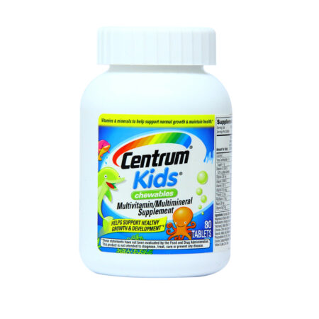 Centrum Kids Multivitamínico Infantil Centrum 80 Tabletes Mastigáveis