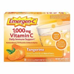 Alacer Emergen-C Sabor Tangerina - 30 Pacotes: Vitamina C e Energia para o Dia a Dia