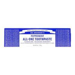 Dr. Bronner's Creme Dental All-One Hortelã-Pimenta 142g - Frescor Natural e Higiene Bucal Completa