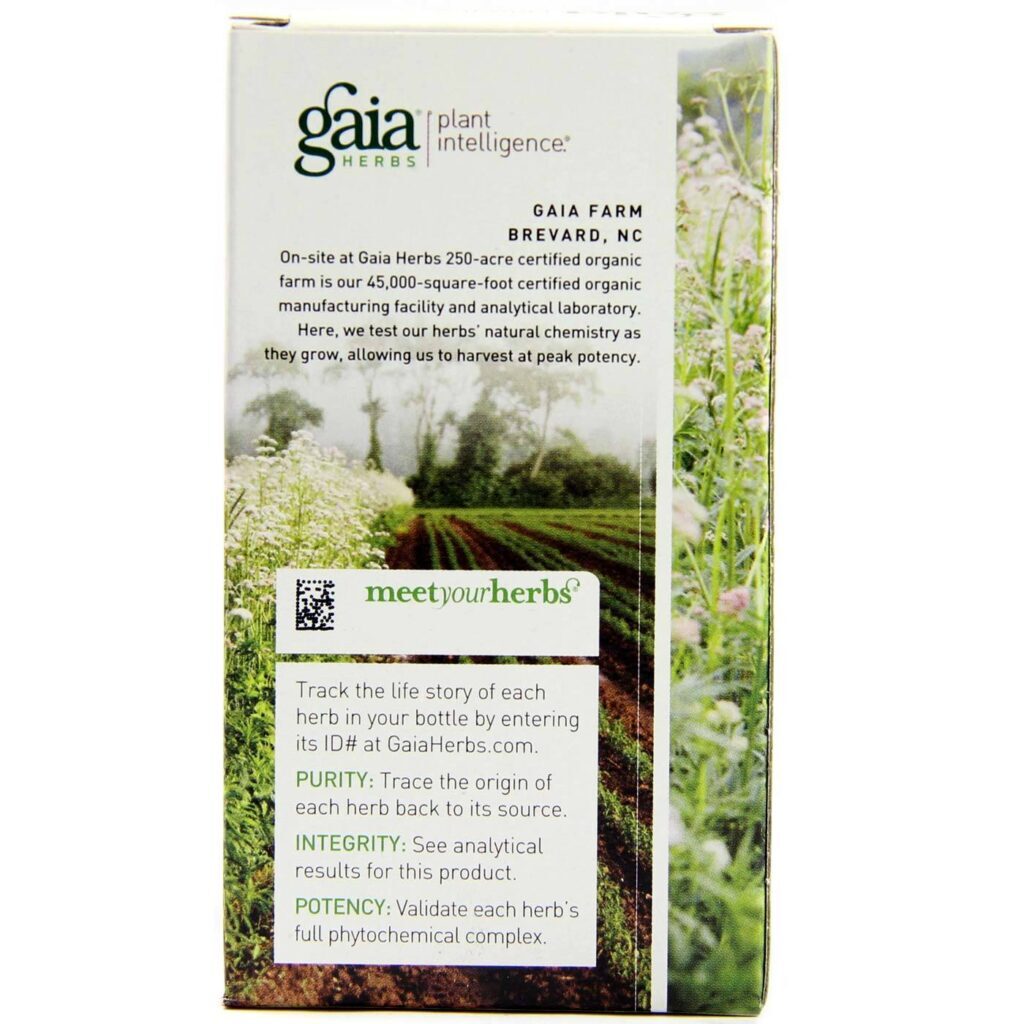 Gaia Herbs Libido Masculino - Sistema de Suporte com 60 Cápsulas Vegetarianas - Imagem 2