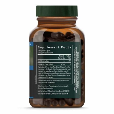 Gaia Herbs, Libido Masculina - 120 Phyto-Cápsulas Vegetarianas - Image 2