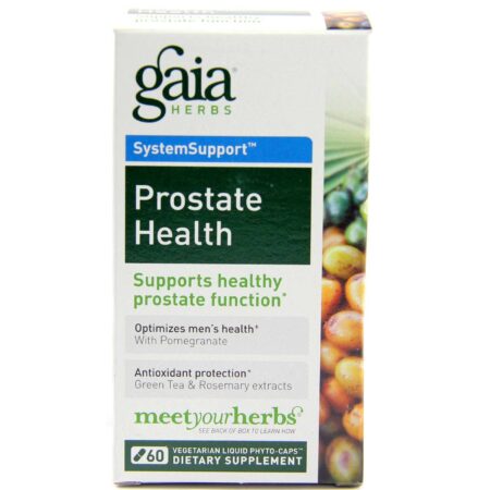 Gaia Herbs Prostate Health - 60 Vegetarian Liquid Phyto-Cápsulas