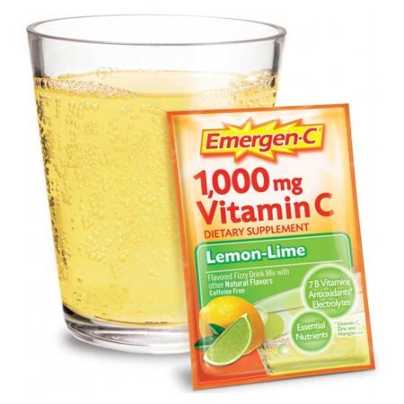 Alacer Emergen-C Lima Limão: Vitamina C e Multivitamínico 30 Pacotes - Energia e Imunidade - Imagem 3