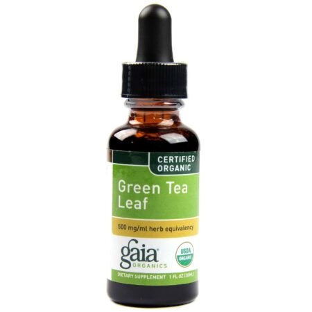 Gaia Herbs Orgânico Chá Verde Folha - 1 fl oz