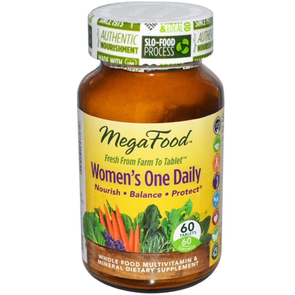 MegaFood Multivitamínico para Mulheres - 60 Tabletes: Nutrição Essencial para o Bem-Estar Feminino