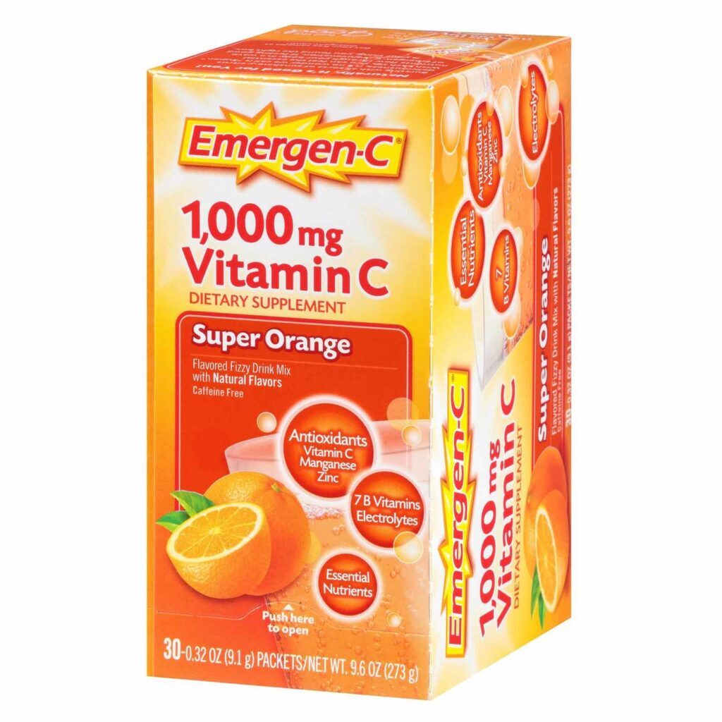 Emergen-C Super Laranja 30 Pacotes: Vitamina C e Energia para o Seu Dia - Imagem 8