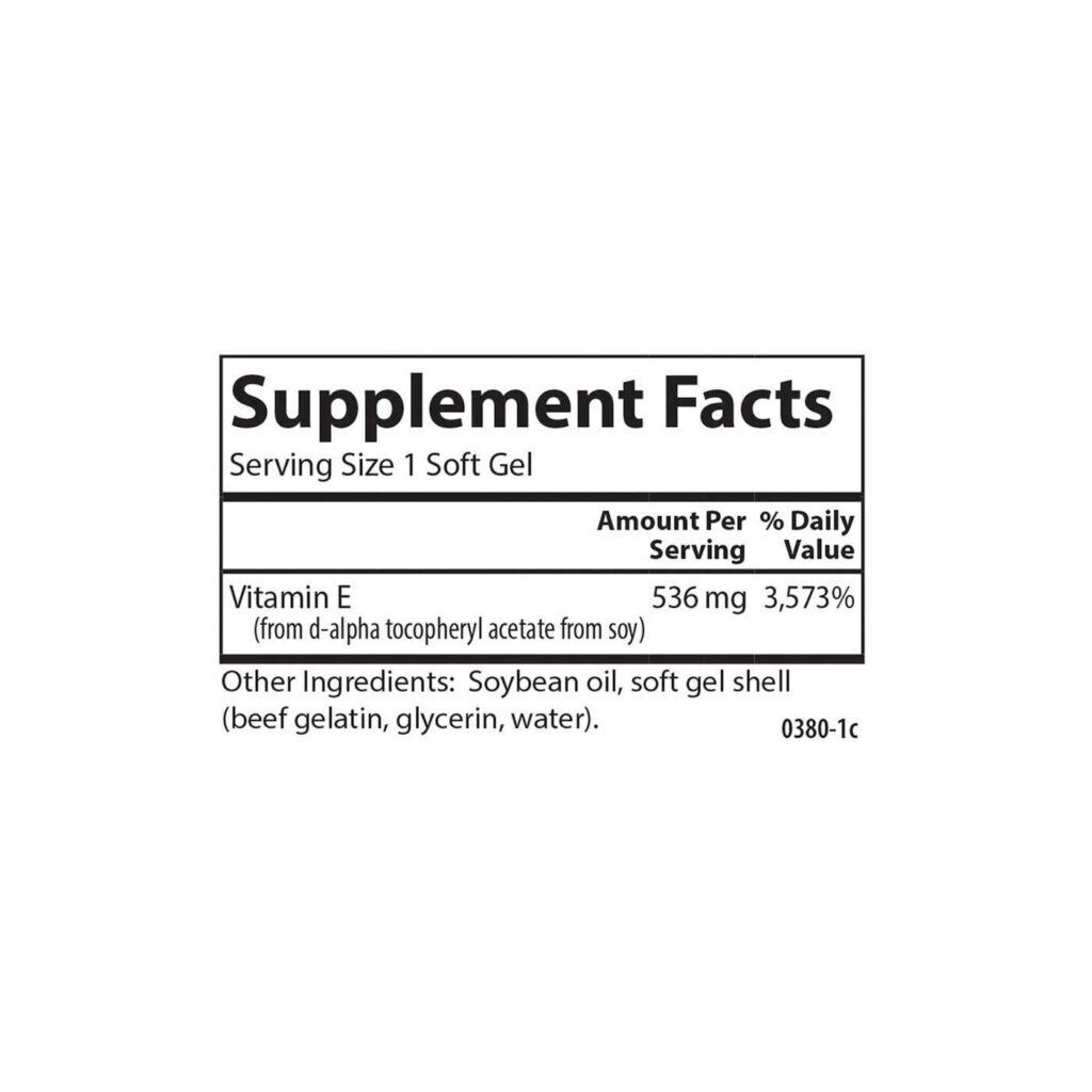 Carlson Labs E-Gems® 800 UI Vitamina E - 50 Cápsulas em Gel - Saúde Antioxidante e Bem-Estar - Imagem 5