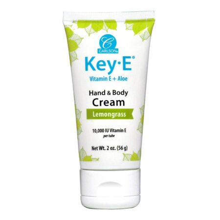 Carlson Labs Key E Hand & Body Cream, Lavanda - 2 oz