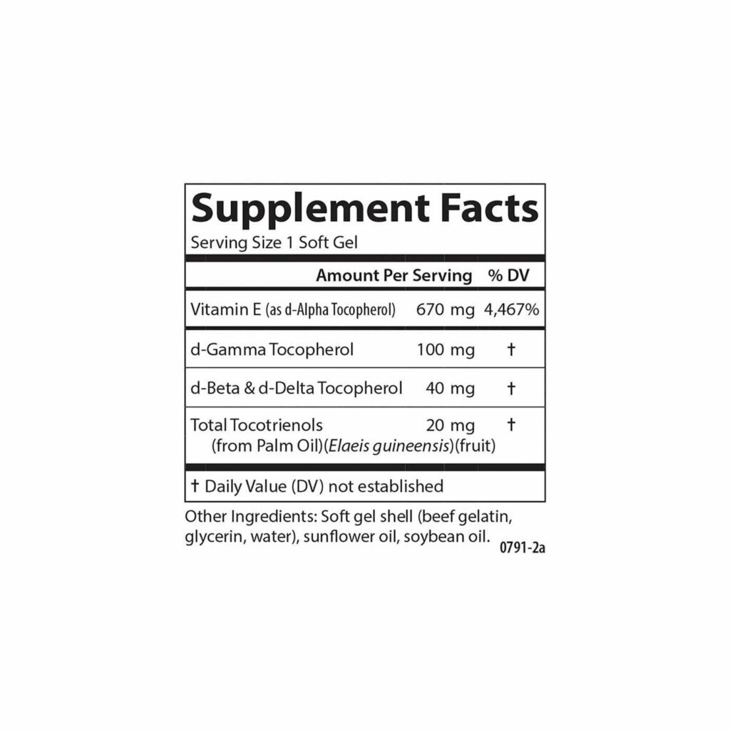 Carlson Labs E-Gems Elite 1.000 UI - 120 Cápsulas de Gel: Vitamina E Pura para sua Saúde - Imagem 4