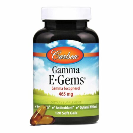 Carlson Labs, E-Gems® Gamma Tocoferol 465 mg - 120 Cápsulas em Gel - Image 5