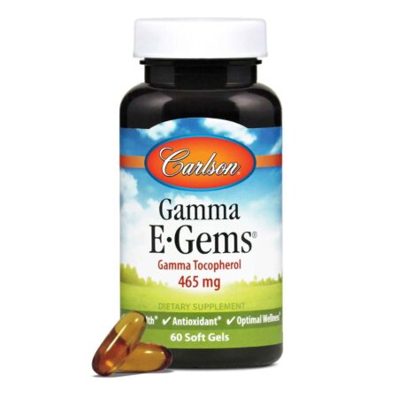 Carlson Labs, Gamma E-Gems® 465 mg - 60 Cápsulas em Gel - Image 5