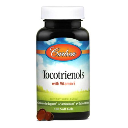 Carlson Labs, Tocotrienols com vitamina E - 180 Cápsulas em Gel - Image 5