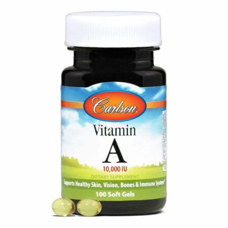 Carlson Labs, Vitamina A 10,000 IU - 100 Cápsulas em Gel - Image 5