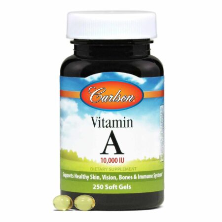 Carlson Labs, Vitamina A 10,000 IU - 250 Cápsulas em Gel - Image 5