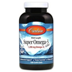Carlson Labs Super Ômega-3 Gems 1.200 mg: Saúde Cardiovascular e Cognitiva no Brasil
