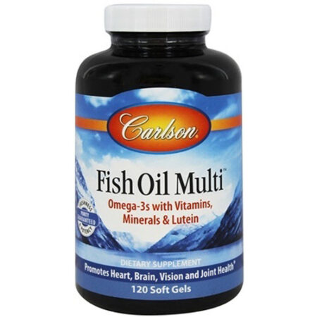 Carlson Labs Óleo de Peixe Multi - 120 Cápsulas em Gel