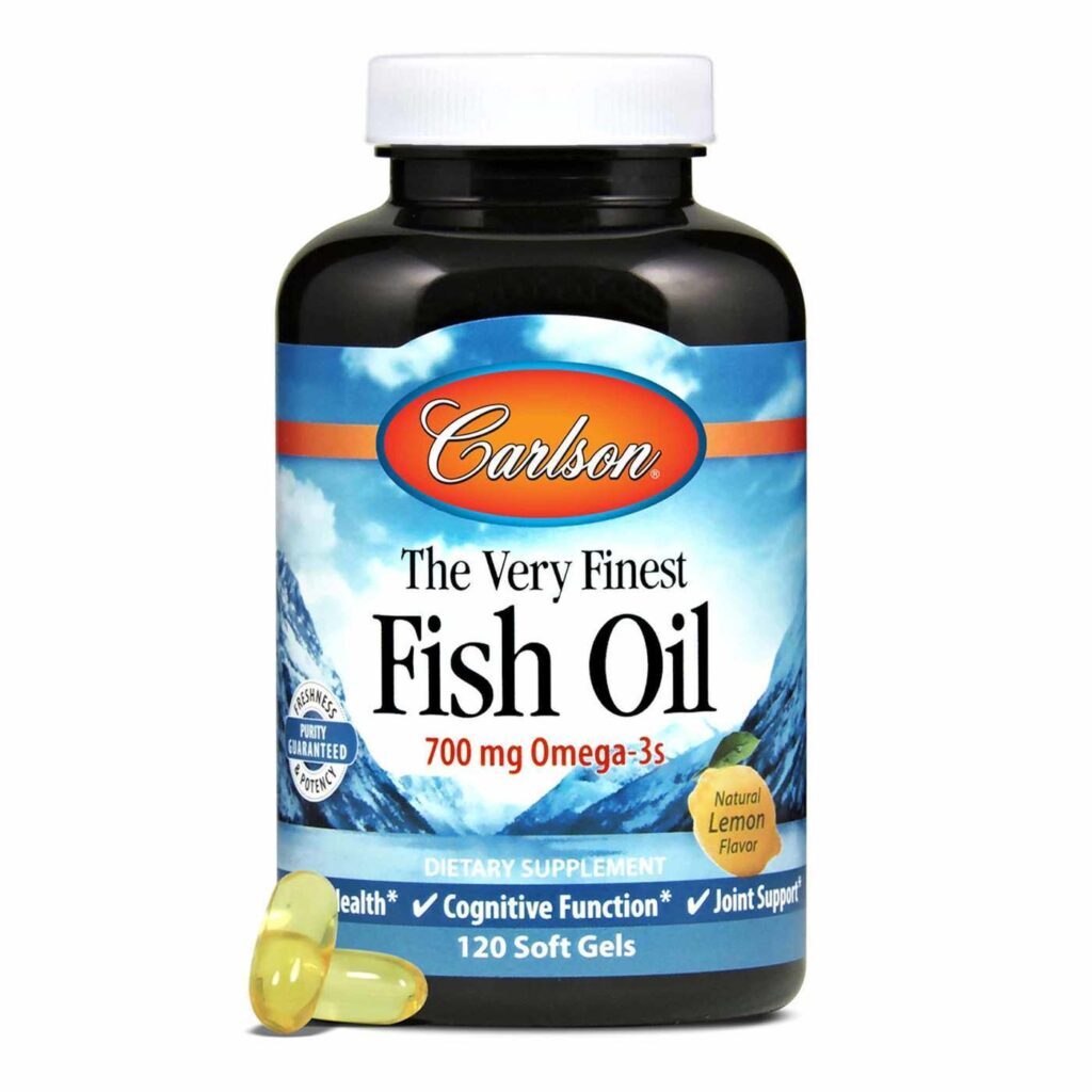 Carlson Labs Óleo de Peixe Mais Puro - 1000 mg - 120 Cápsulas Gel - Saúde Cardiovascular - Imagem 5