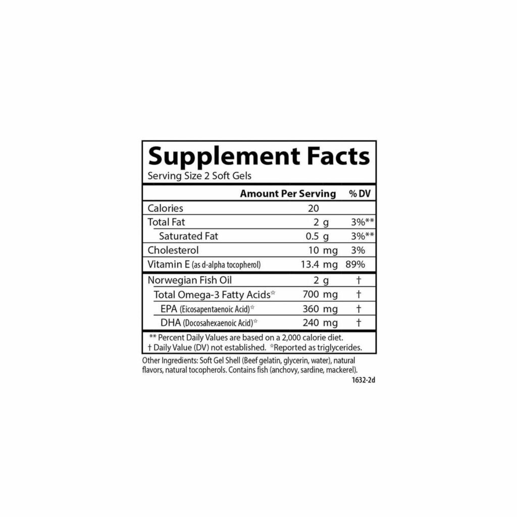 Carlson Labs Óleo de Peixe Limão 1000mg - 240 Cápsulas Gel para Saúde Cardiovascular - Imagem 4