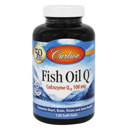 Carlson Labs, Óleo de Peixe Q - 1,000 mg - 180 Cápsulas em Gel