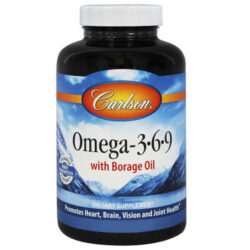 Carlson Labs Ômega 3-6-9 - 180 Cápsulas em Gel: Saúde Cardiovascular e Bem-Estar Completo
