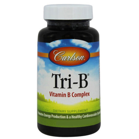 Carlson Labs, Tri-B® - Complexo de Vitamina B - 360 Tabletes