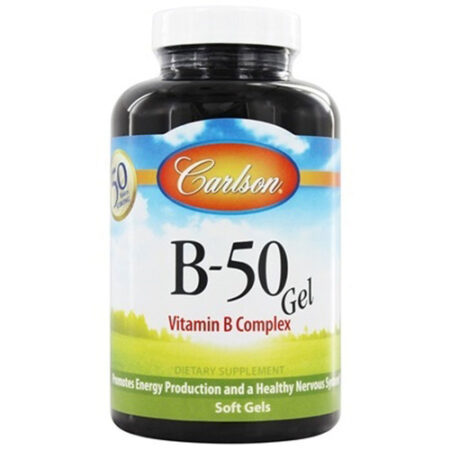 Carlson Labs, B-50 Gel - 100 Cápsulas em Gel