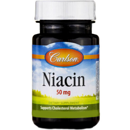 Carlson Labs, Niacina - 50 mg - 100 Tabletes