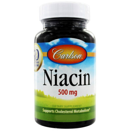 Carlson Labs Niacin - 500 mg - 100 Tabletes