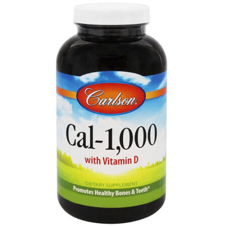 Carlson Labs Cal-1000 - 250 Cápsulas em Gel