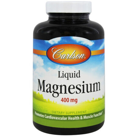 Carlson Labs, Magnésio Líquido 400 mg - 100 Cápsulas em Gel