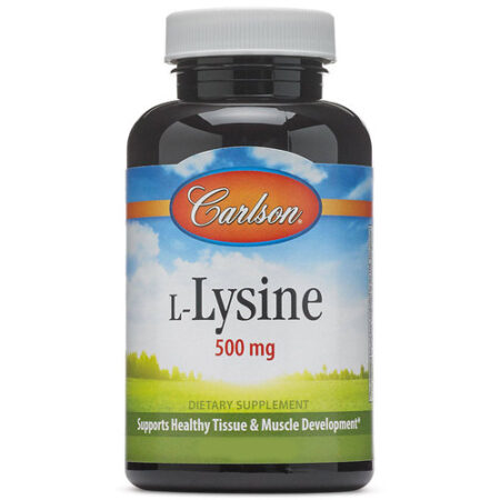 Carlson Labs L-Lysine - 500 mg - 100 Cápsulas