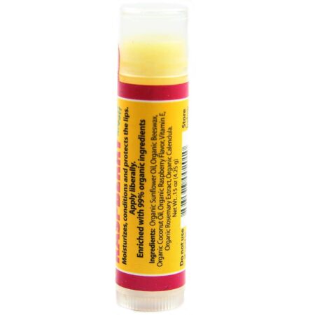 Grahams Natural, Bálsamo Labial Orgânico, Framboesa - 4.25 gr - Image 2