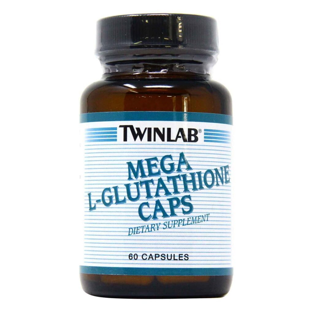 Twinlab Mega L-Glutationa 60 Cápsulas: Poder Antioxidante para o Bem-Estar