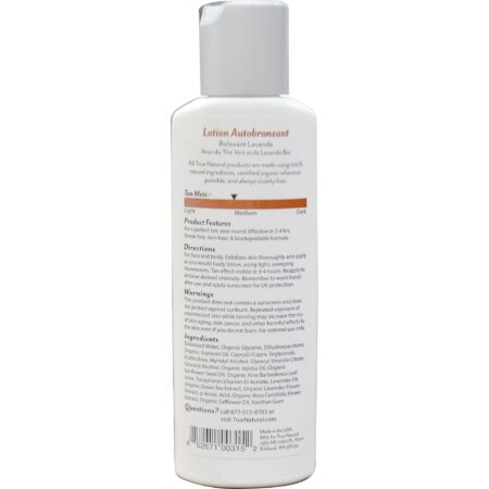 True Natural, Loção Autobronzeadora, Médio - 118 ml (4 fl oz) - Image 2