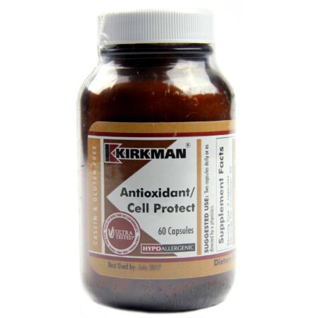 Kirkman Labs, Antioxidante, Protetor de Células, Hipoalergênico - 60 Cápsulas Vegetarianas